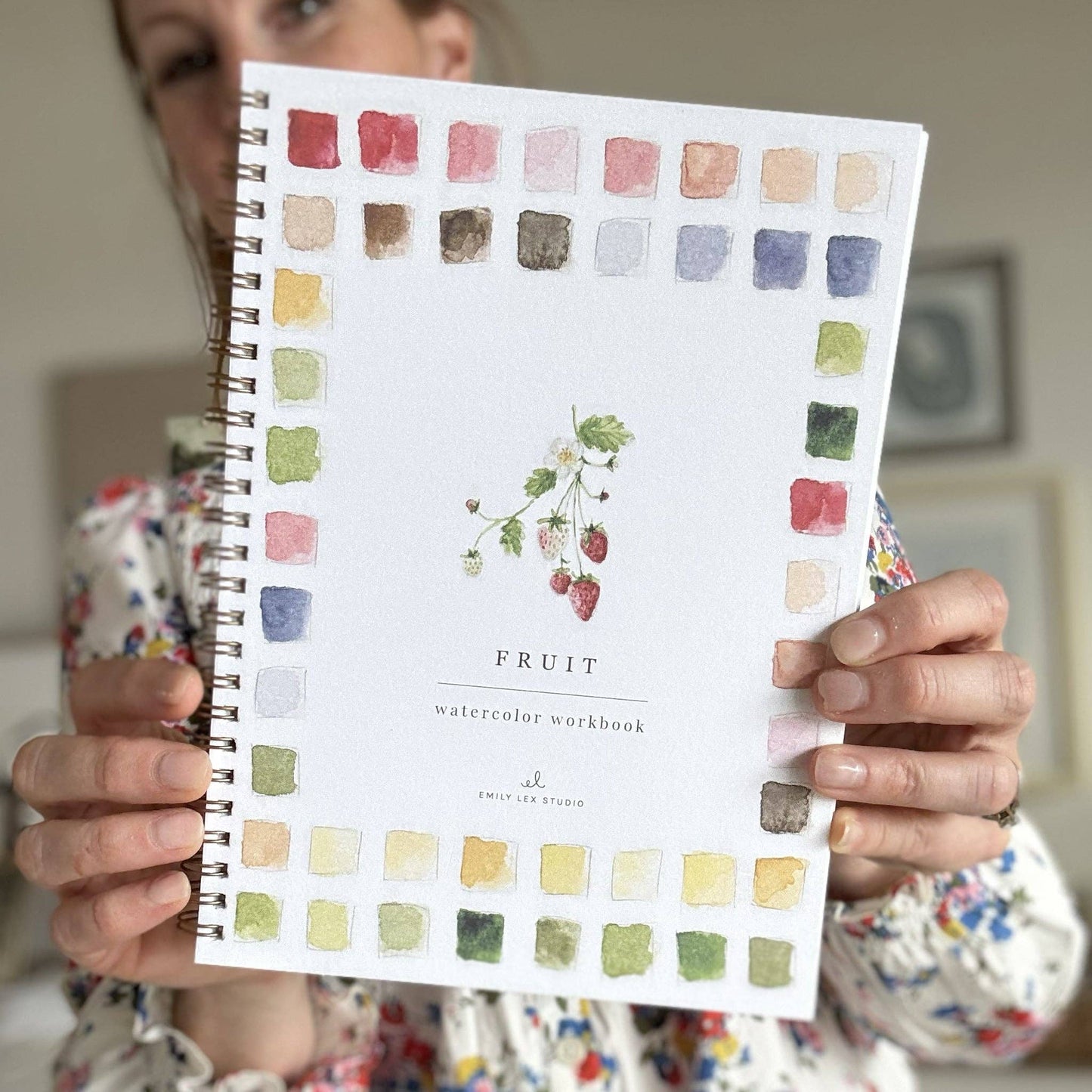 Watercolor Workbook; Fruit By Emily Lex