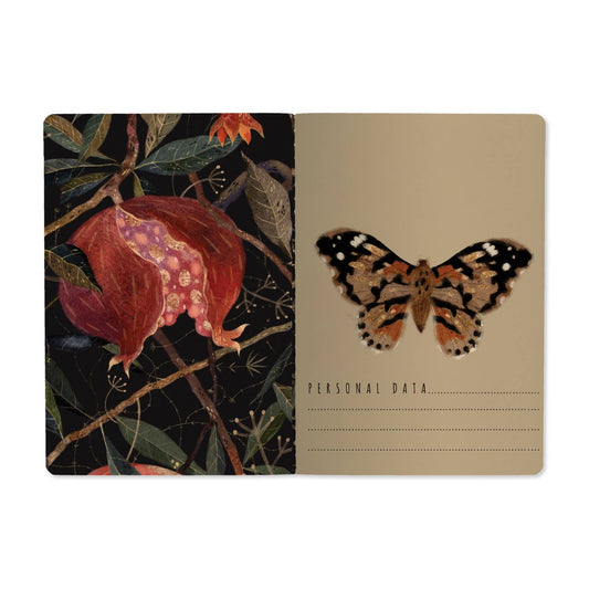 A5 Notebook; Pom on the Vine - BV by Bruno Visconti