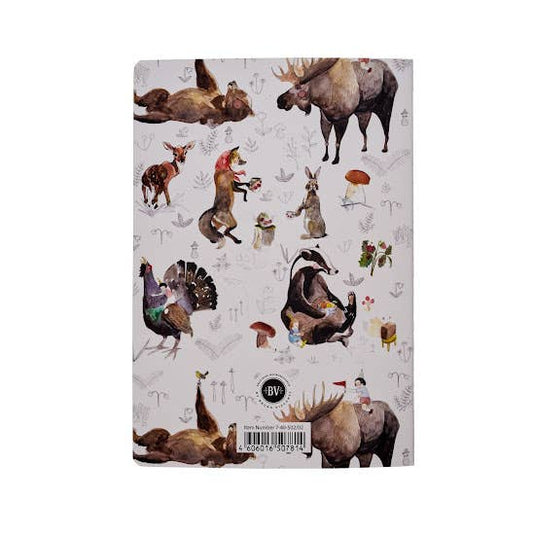 Notebook; Forest Animals - BV by Bruno Visconti
