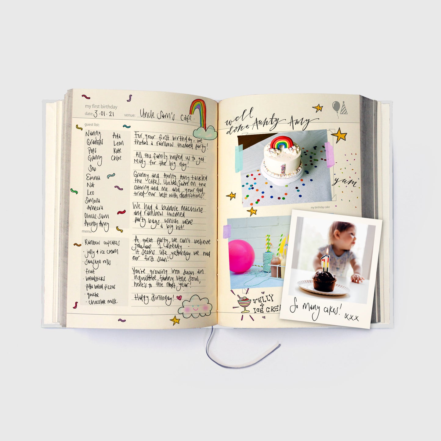 Keepsake Journal; My Baby Book (Hardcover)