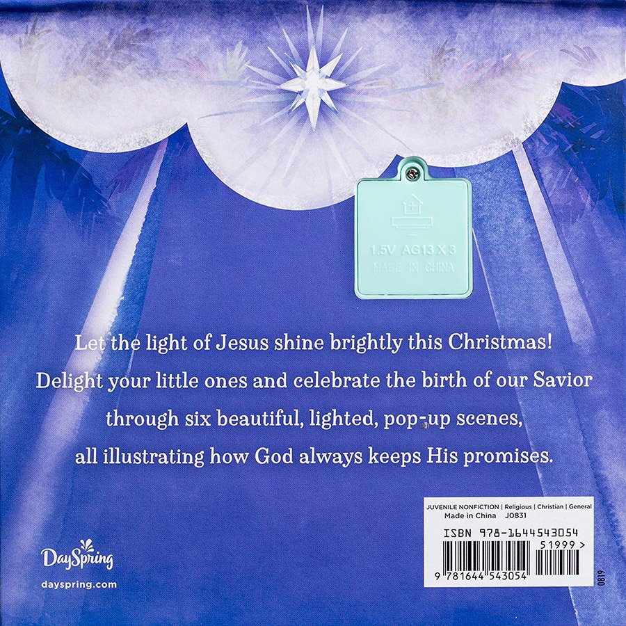 Christmas Book; God's Christmas Promise (A Lighted Pop-Up Book)
