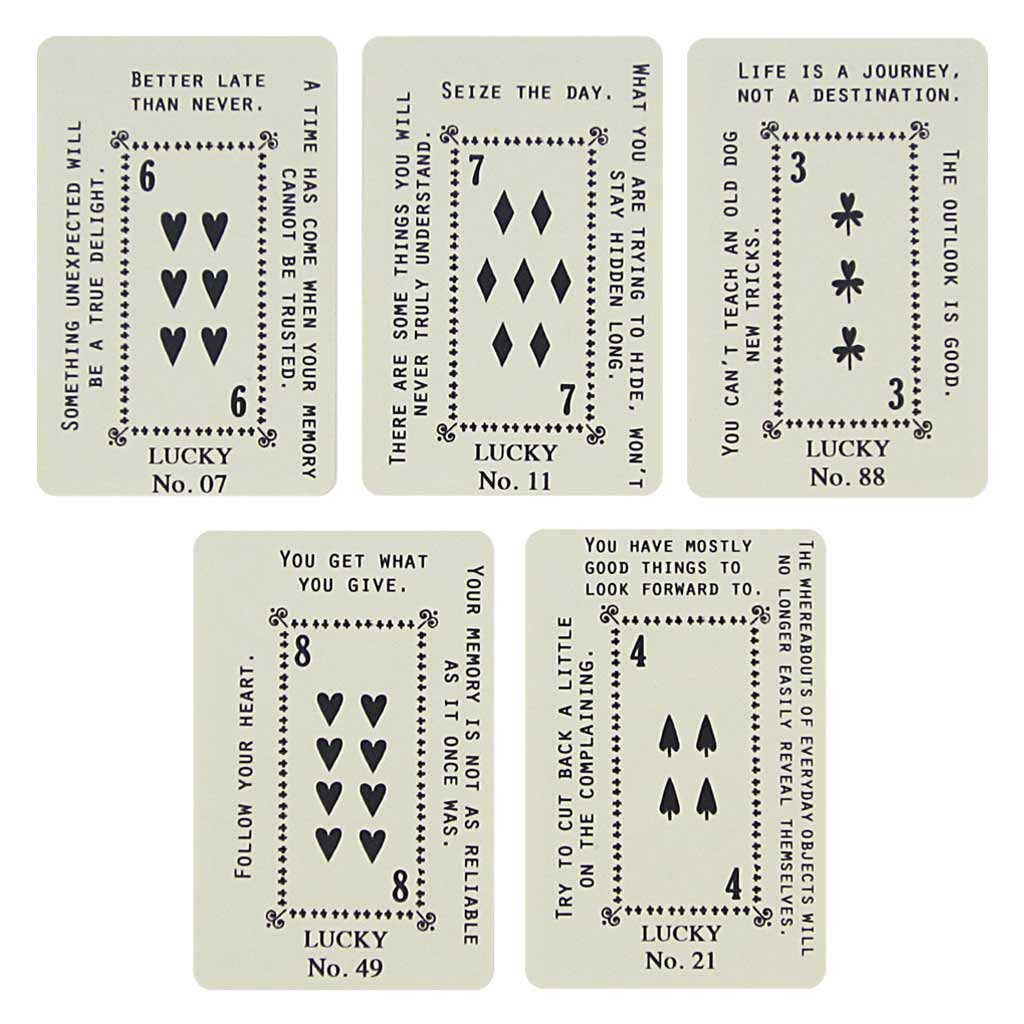 Birthday Card; Birthday Fortune