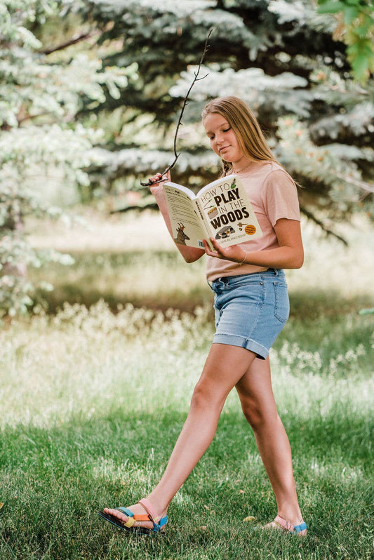 Book; How to Play in the Woods: Activities, Survival Skills & Game