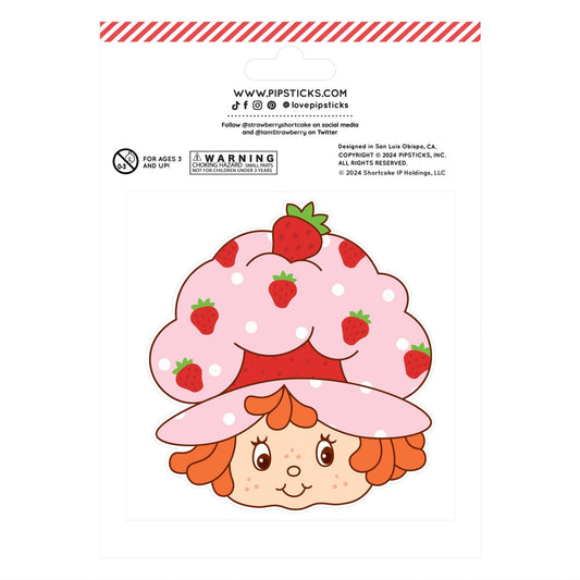 Strawberry Shortcake & Custard Scratch 'n Sniff Stickers (2ct)