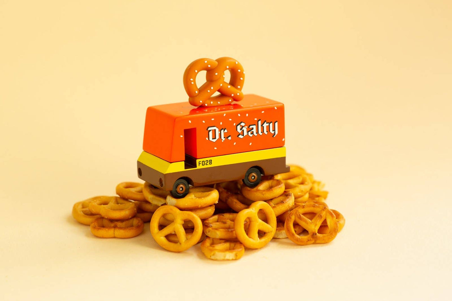 Candylab Pretzel Van (Wooden Diecast Toy)