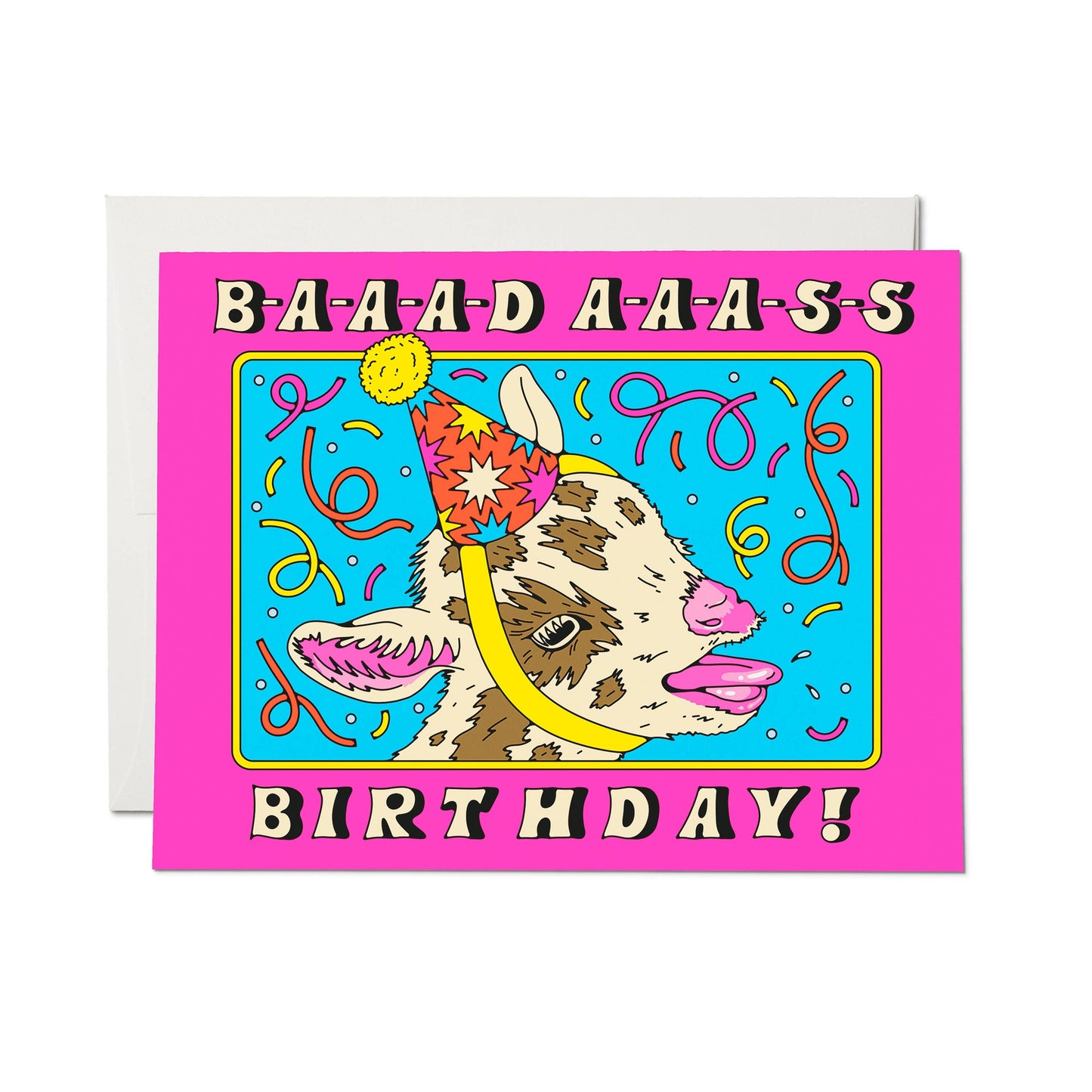 Birthday Card; Baaad Aaaaass Birthday