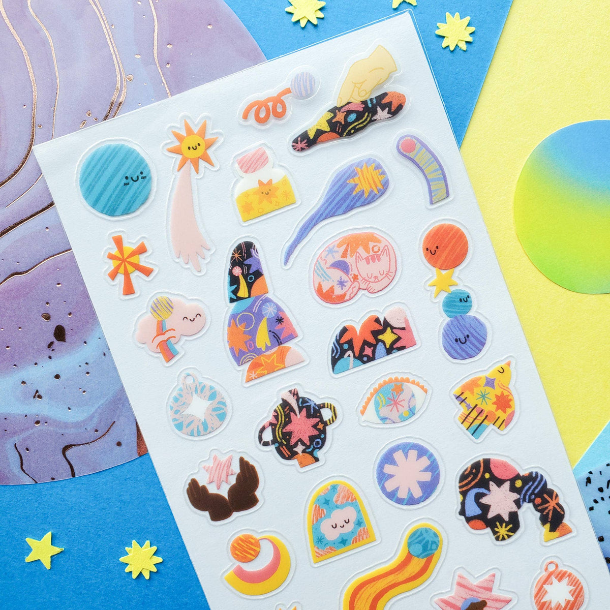 Stickii Sticker Sheet; I Need Space