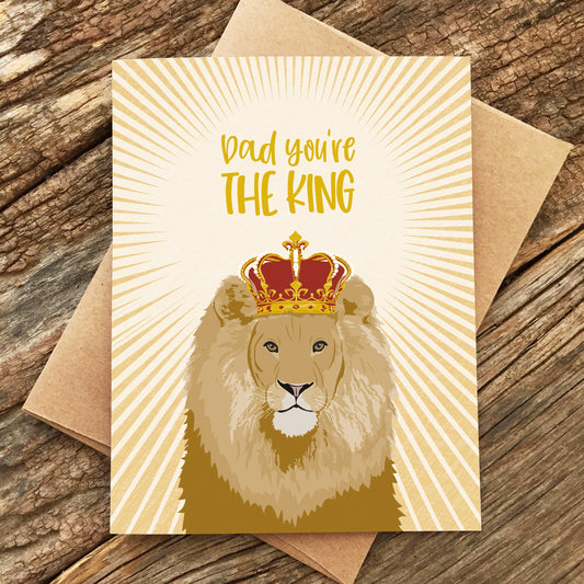 Father's Day Card; The King