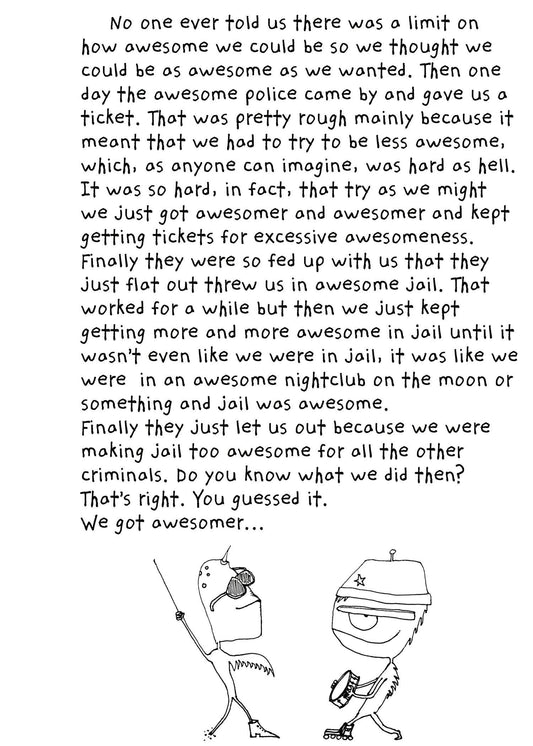 Greeting Card; Awesomer