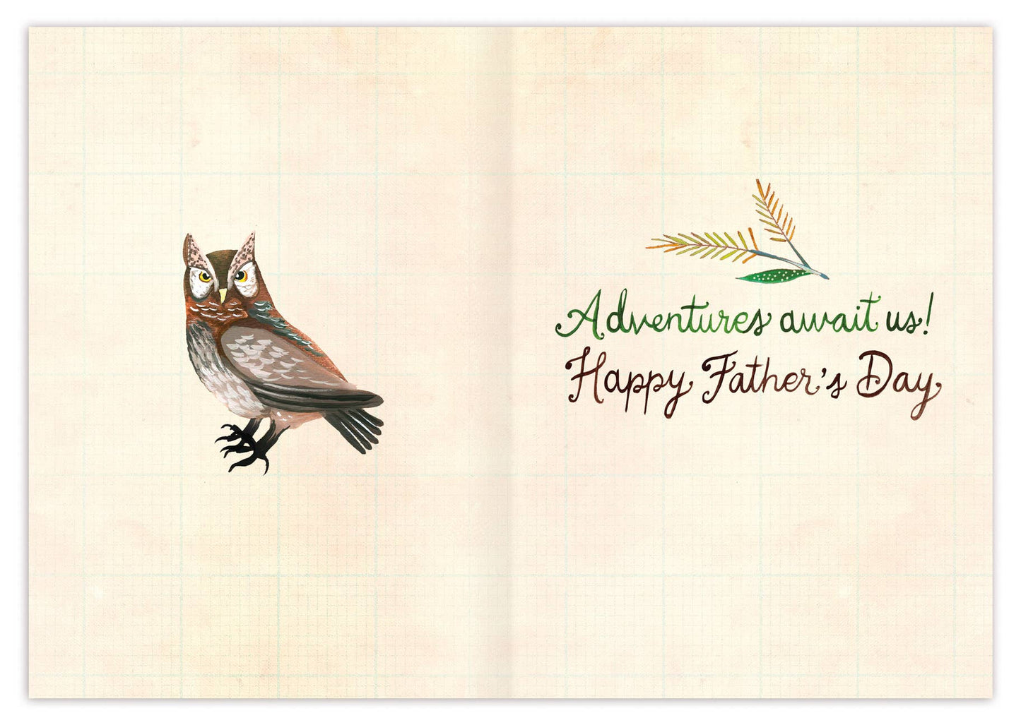 Father's Day Card; For my Dad Adventure Awaits