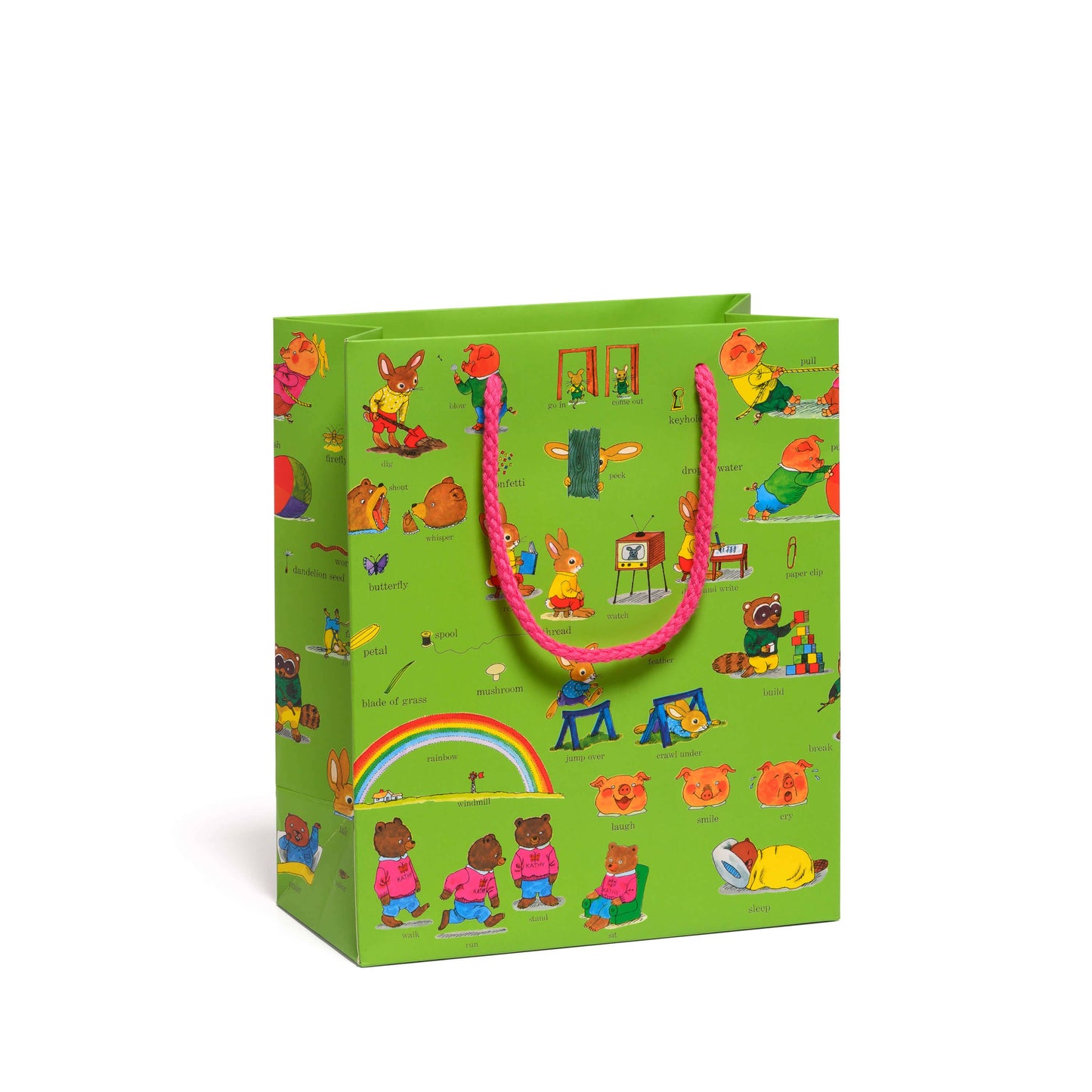 Medium Gift Bag; Richard Scarry Busytown Best Words