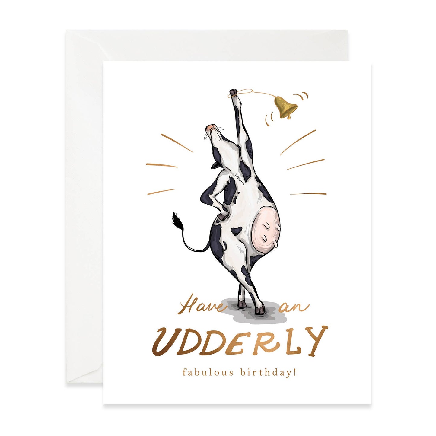 Birthday Card; Udderly Fabulous Birthday