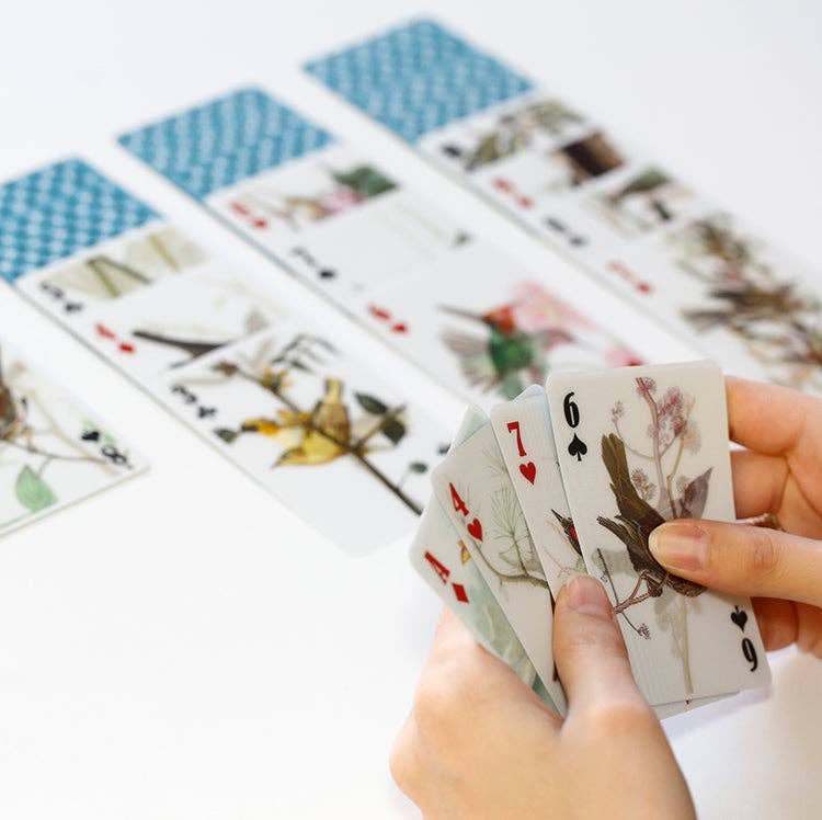 Playing Cards; 3-D Birds