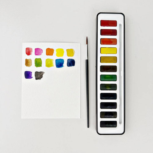 Watercolor Paint Set By Emily Lex Studio (12 Colors)