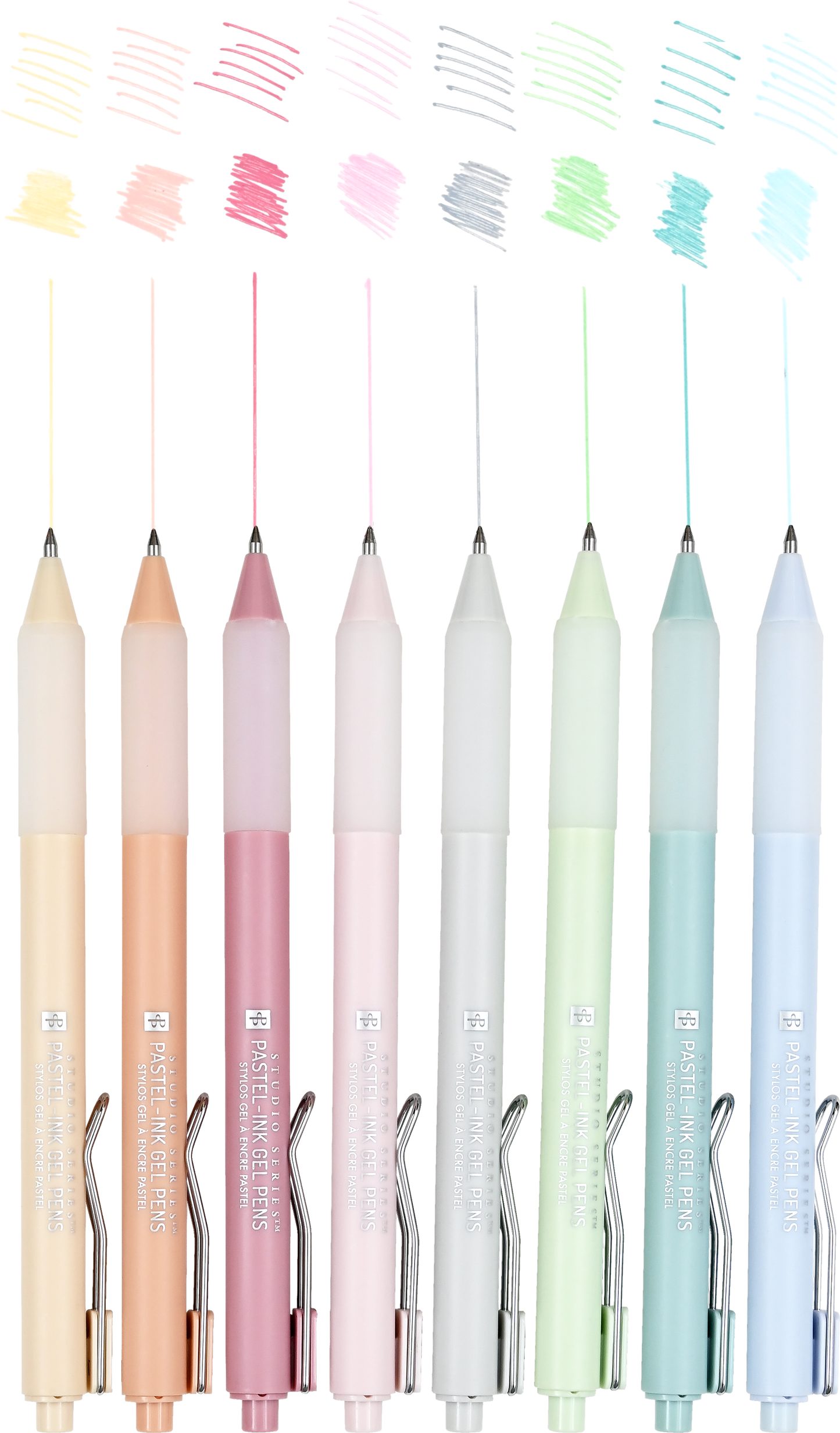 Pastel Gel Pens (Set of Eight)