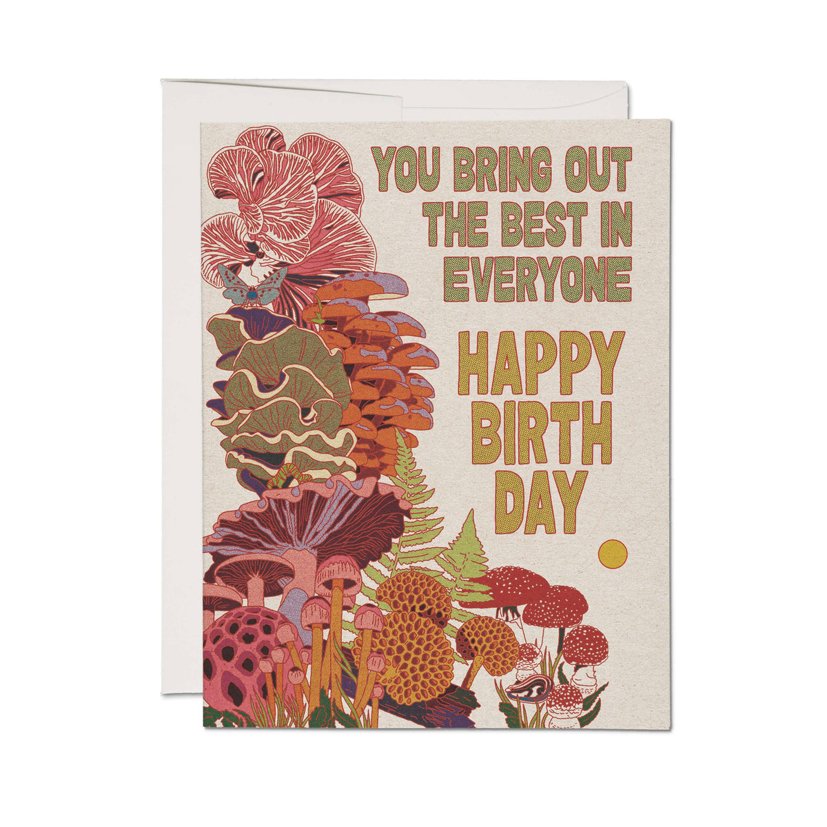 Birthday Card; Fungi