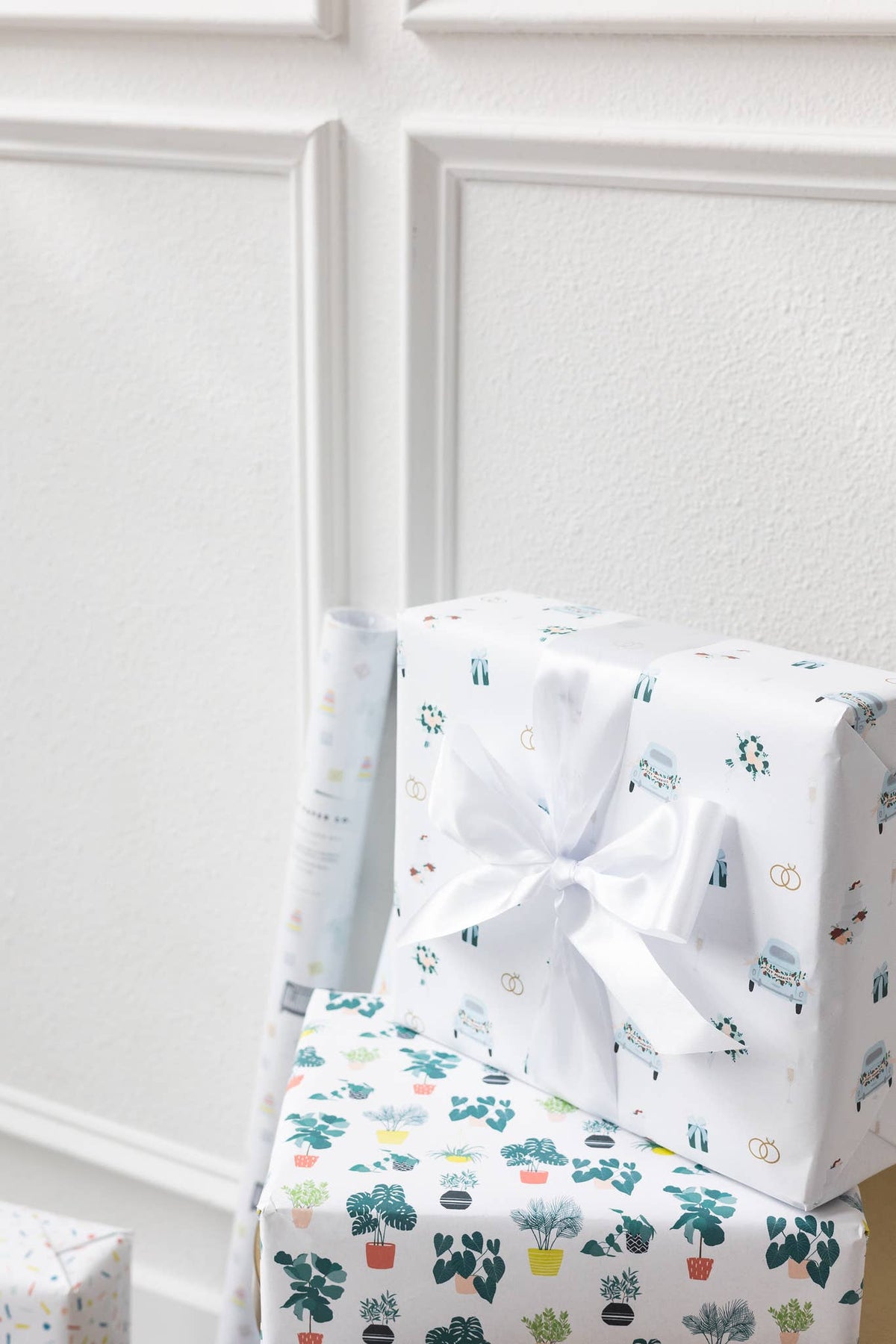 Wrapping Paper Roll; Wedding Pattern | Joy Paper Co.