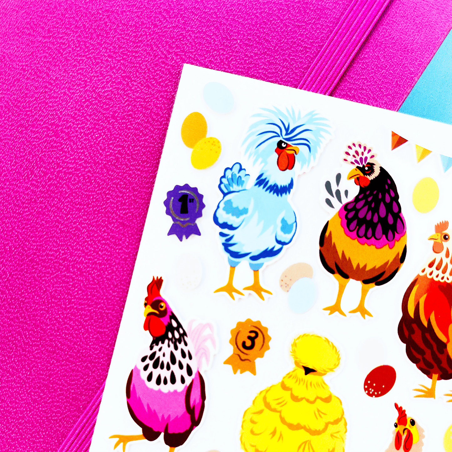 Pipsticks Sticker Sheet; Strut Your Stuff
