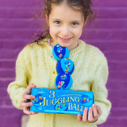 Eeboo Juggling Balls (Blue)