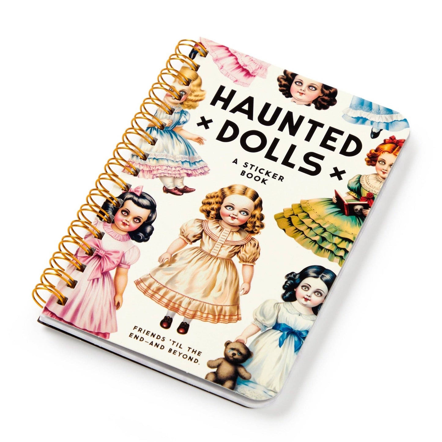 Sticker Book; Haunted Dolls by Brass Monkey