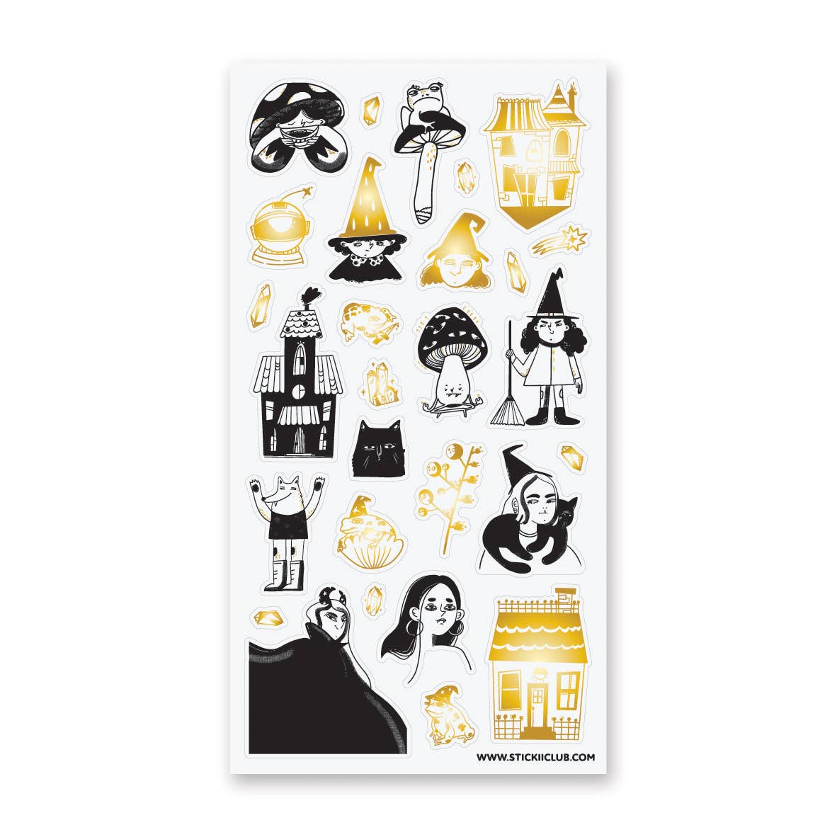 Stickii Sticker Sheet; Spooky Season