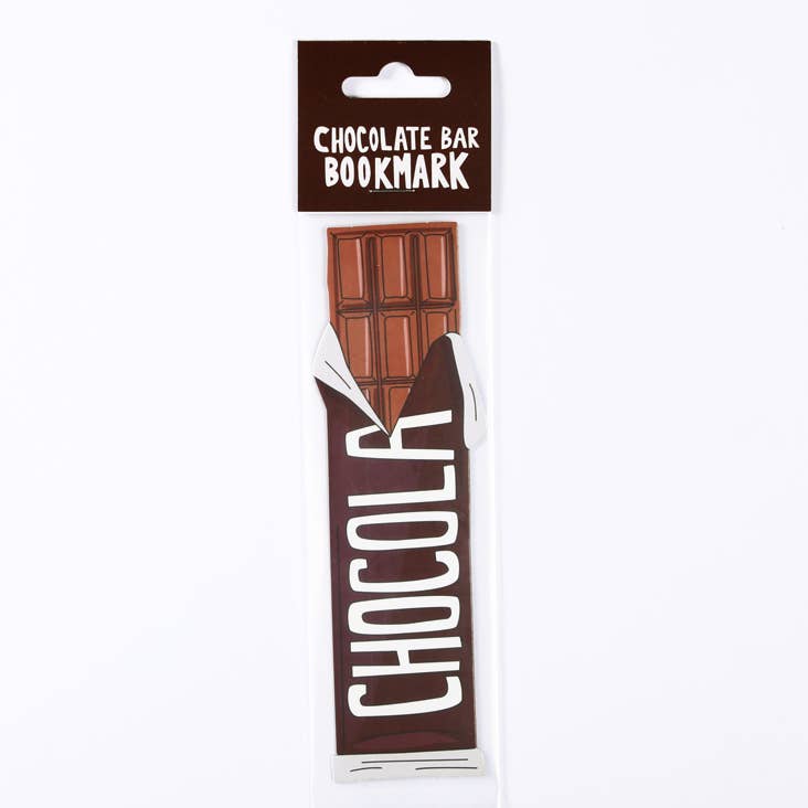 Bookmark; Bar of Chocolate (Die Cut) By Humdrum Paper