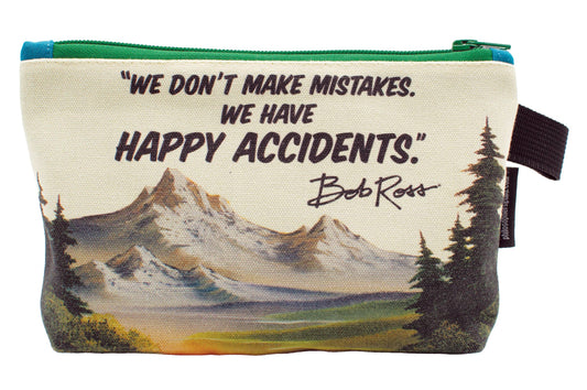 Zipper Bag; Bob Ross