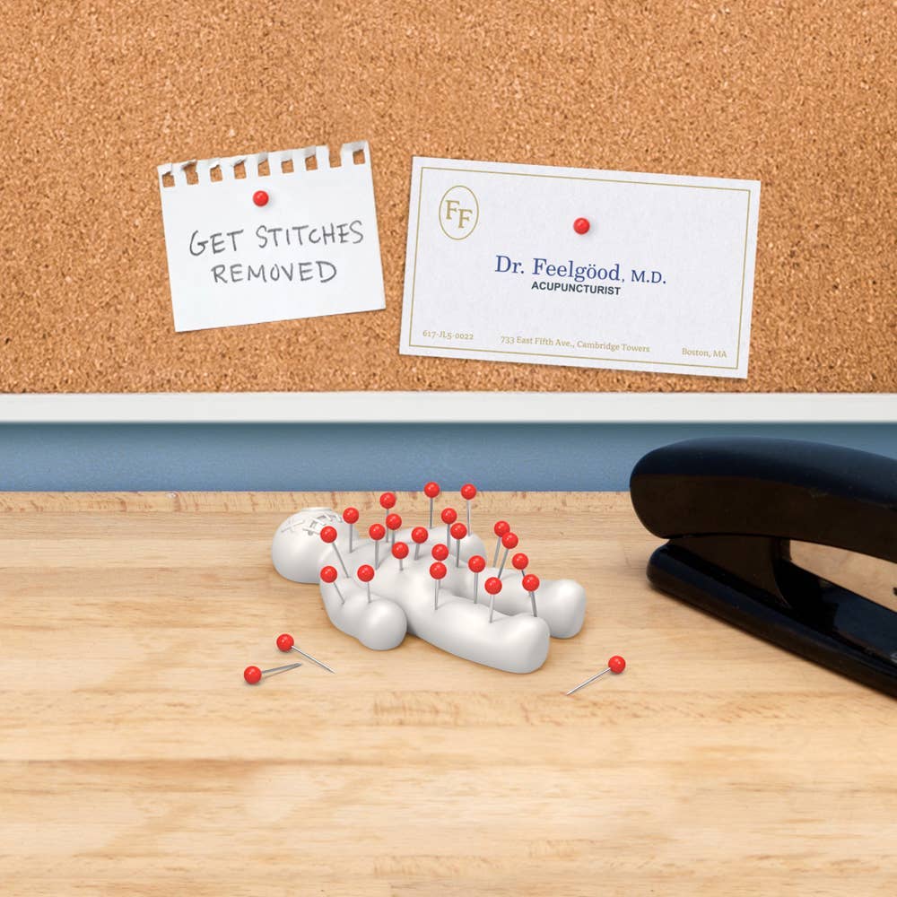 Ouch; Voodoo Pin Holder