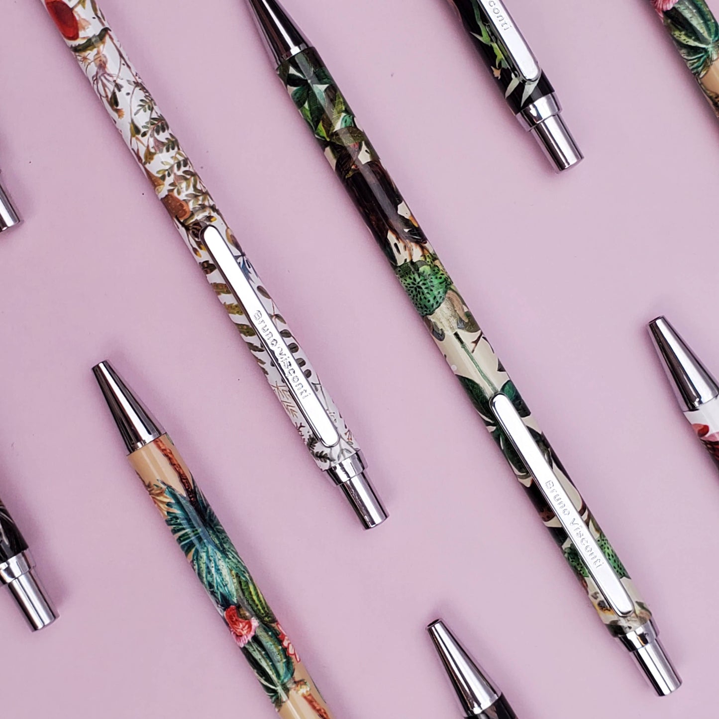 Ball Point Pen; Felicita Green Cactus (With Gift Box)