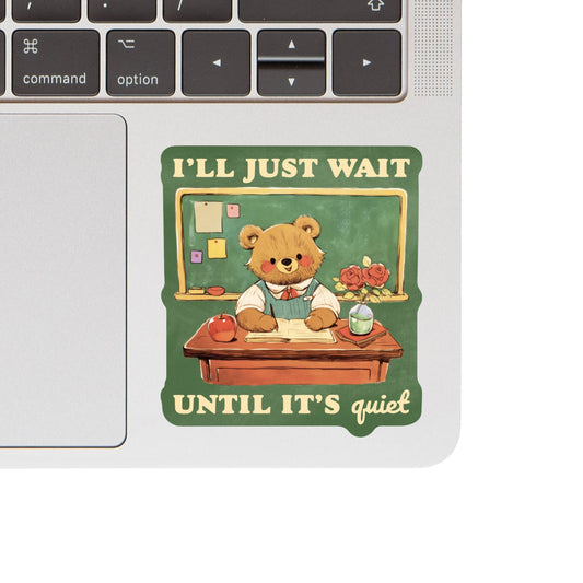 Vinyl Sticker; Teacher Education (Funny Humor High Quality)