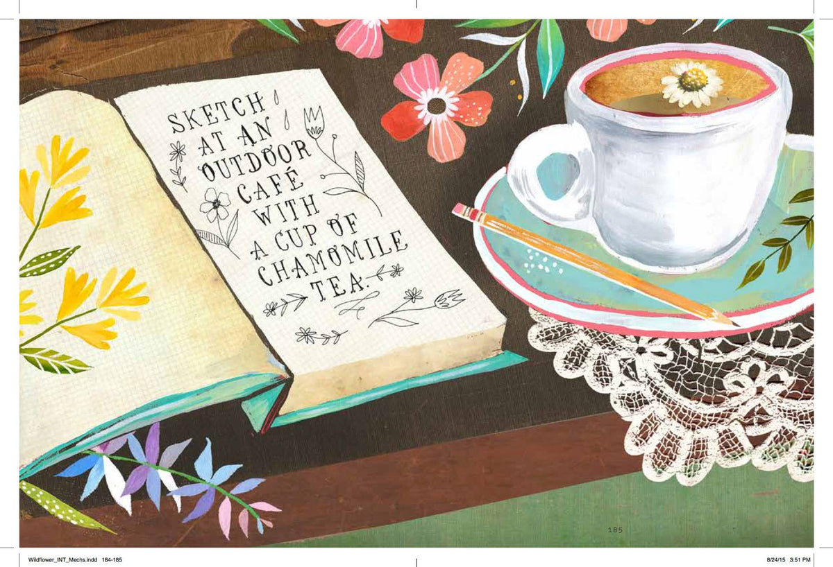 Book; How to Be a Wildflower | Katie Daisy