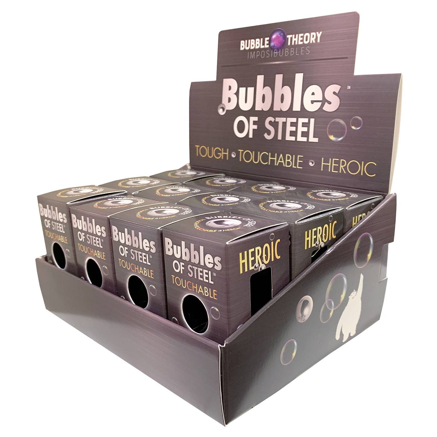 Bubbles Of Steel: Touchable Bubbles