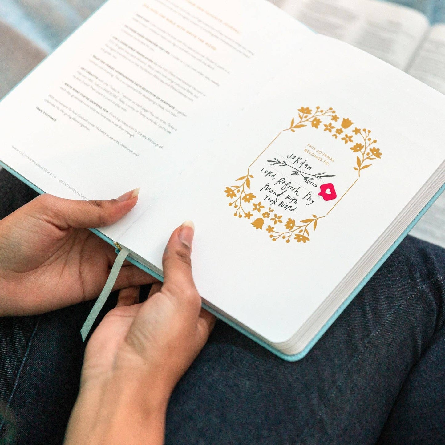 Journal; Write The Word® | Refresh Your Mind (Linen)