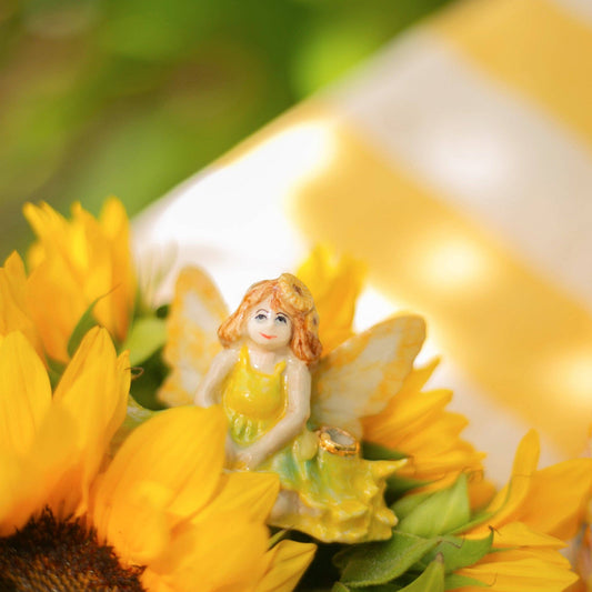 Camp Hollow Cake Topper; Sunflower Fairy