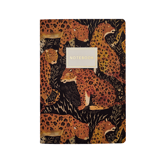 Notebook; Leopard - BV by Bruno Visconti