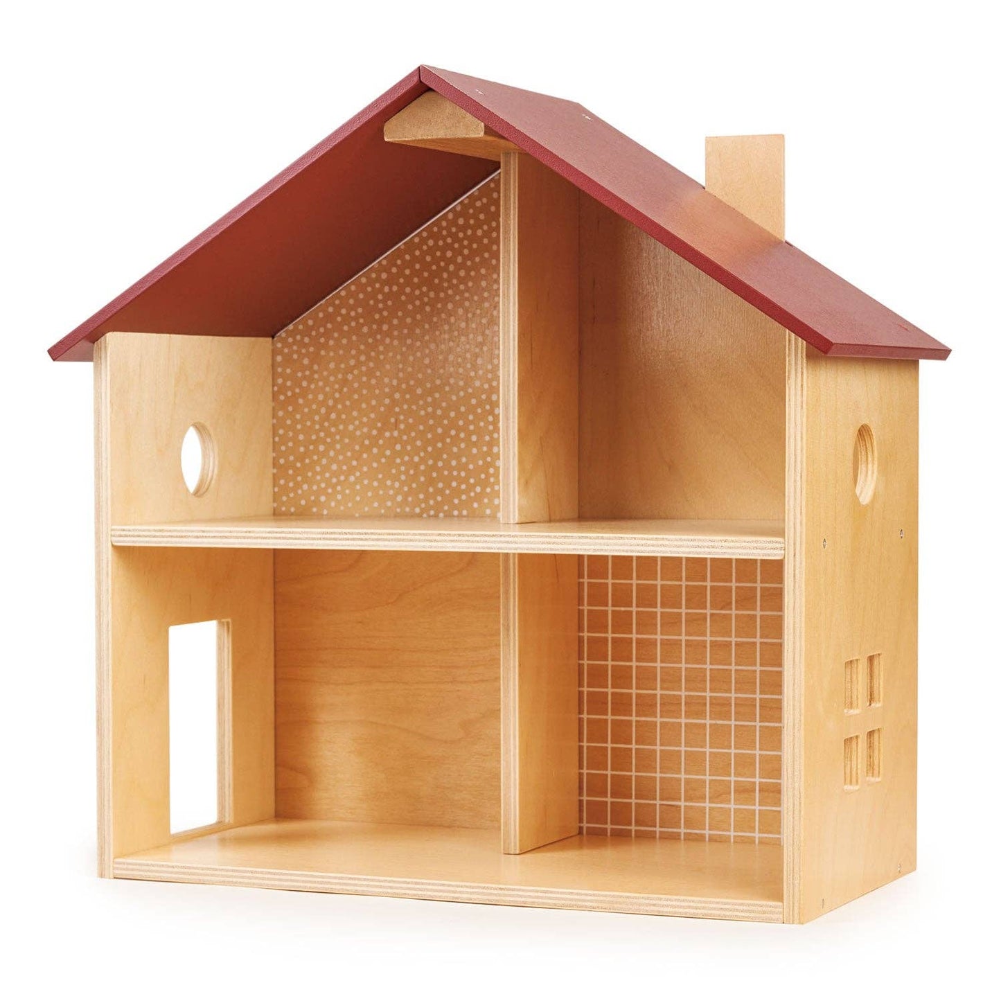 Dollhouse; Poppets (Wooden)