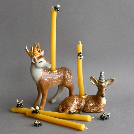 Camp Hollow Beeswax Birthday Candle (Single Replacement Candle)