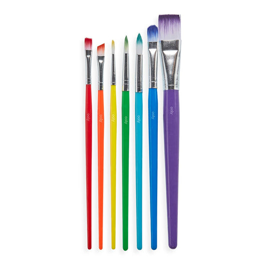 Ooly Lil' Paint Brush Set (Set of 7)