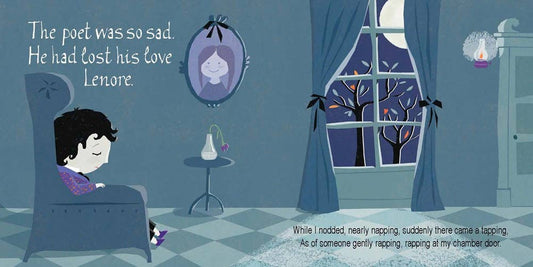 Board Book; Little Poet Edgar Allan Poe: Nevermore!