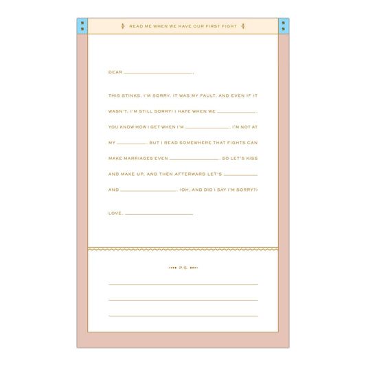 Read Me When Box; Letters to You Before Our Wedding (9 Cards+Envelopes)