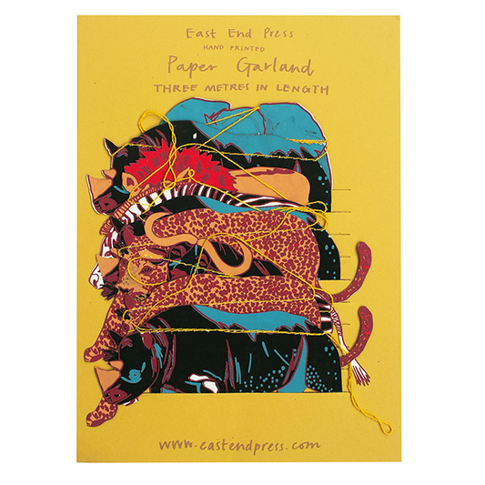 Garland; Safari Animals By East End Press (9.8 ft Long)