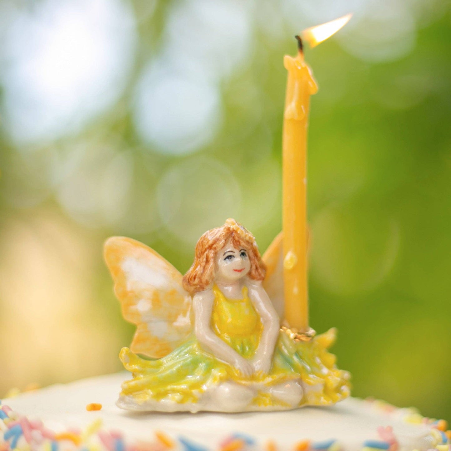 Camp Hollow Cake Topper; Sunflower Fairy