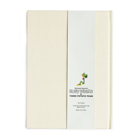 Richard Scarry® - Lowly Floral Embroidered Journal by Three Potato Four