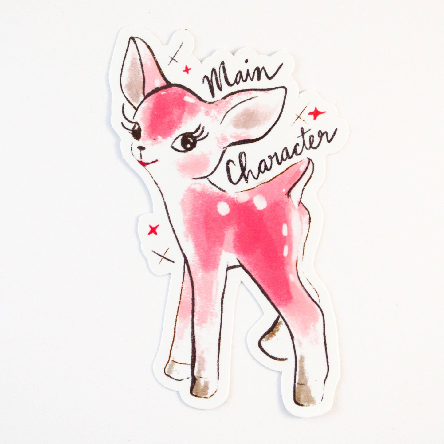 Vinyl Sticker; Main Character Deer