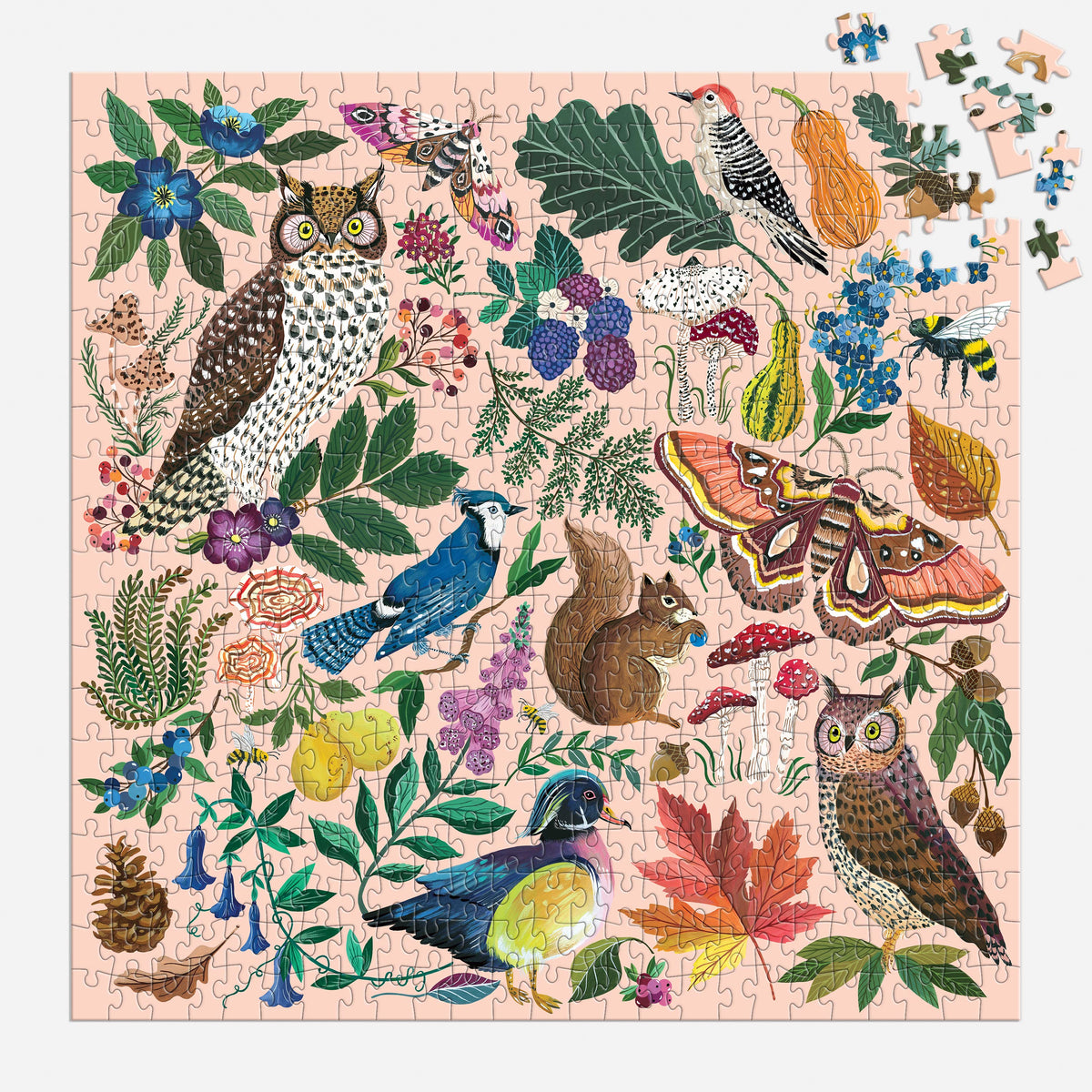 Jigsaw Puzzle; Nature in Autumn (500 Pieces)