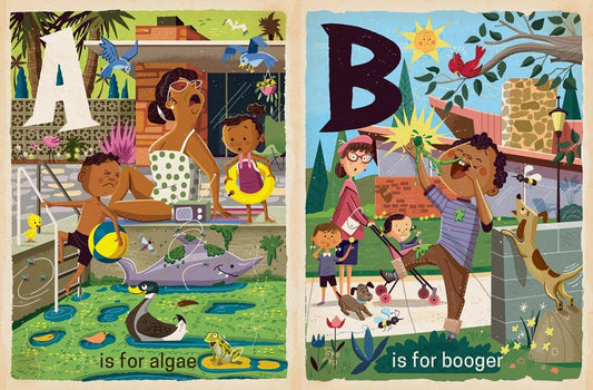 Alphabet Board Book; G is for Gross