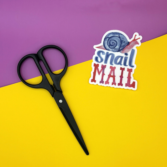 Vinyl Sticker; Snail Mail - Made By Shellie