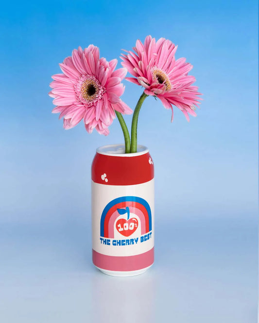 Ceramic Vase; LUCKY CHERRY CREAM SODA By Ban.dō