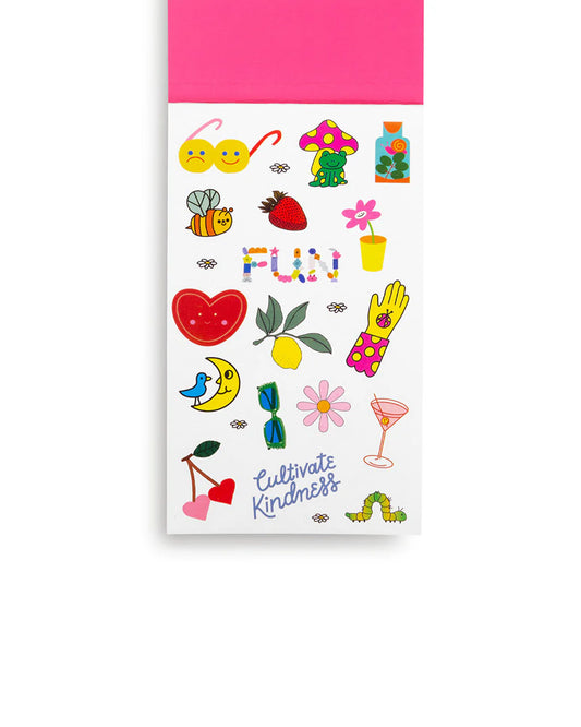 Sticker Book; ISSUE NINE By Ban.dō (35 Pages, 700+ Stickers)