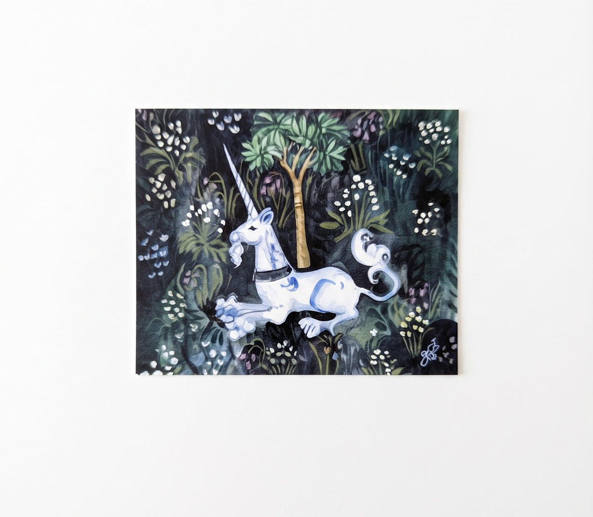 Vinyl Sticker; Moonlight Unicorn | Made by Shellie